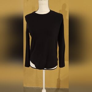 lululemon athletica Classic Black Long Sleeve Tee